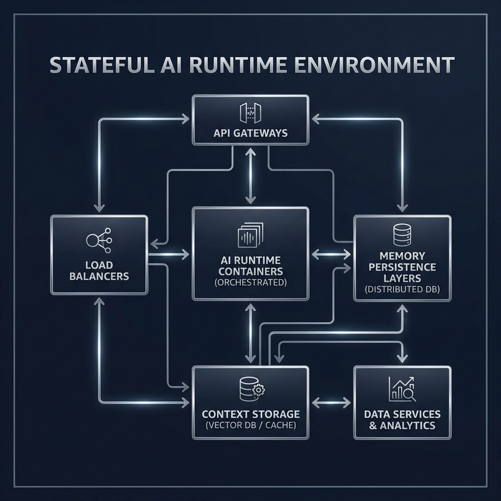 Amazon OpenAI stateful runtime environment architecture