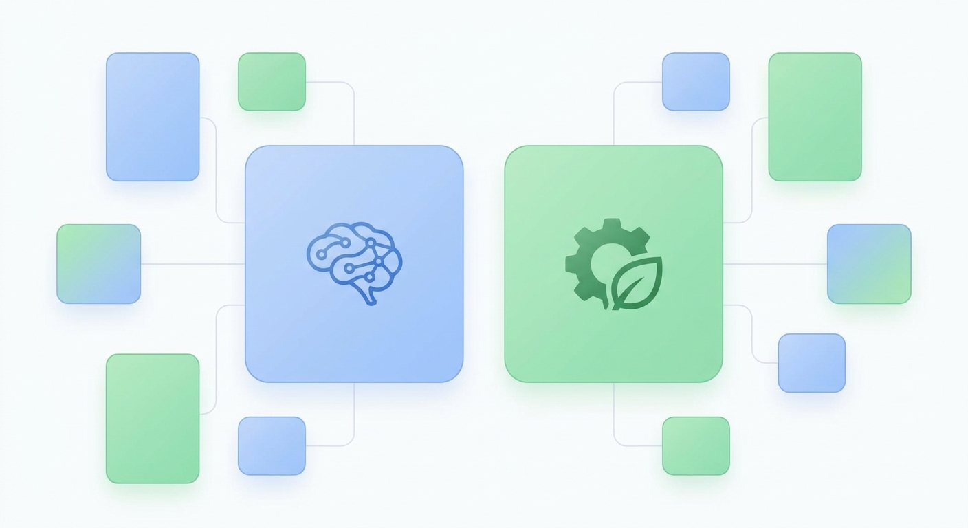 Visualization of a consolidated AI tool stack after subscription audit