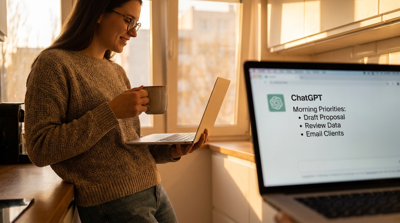 The ChatGPT Morning Routine That Saves Me 90 Minutes Every Day