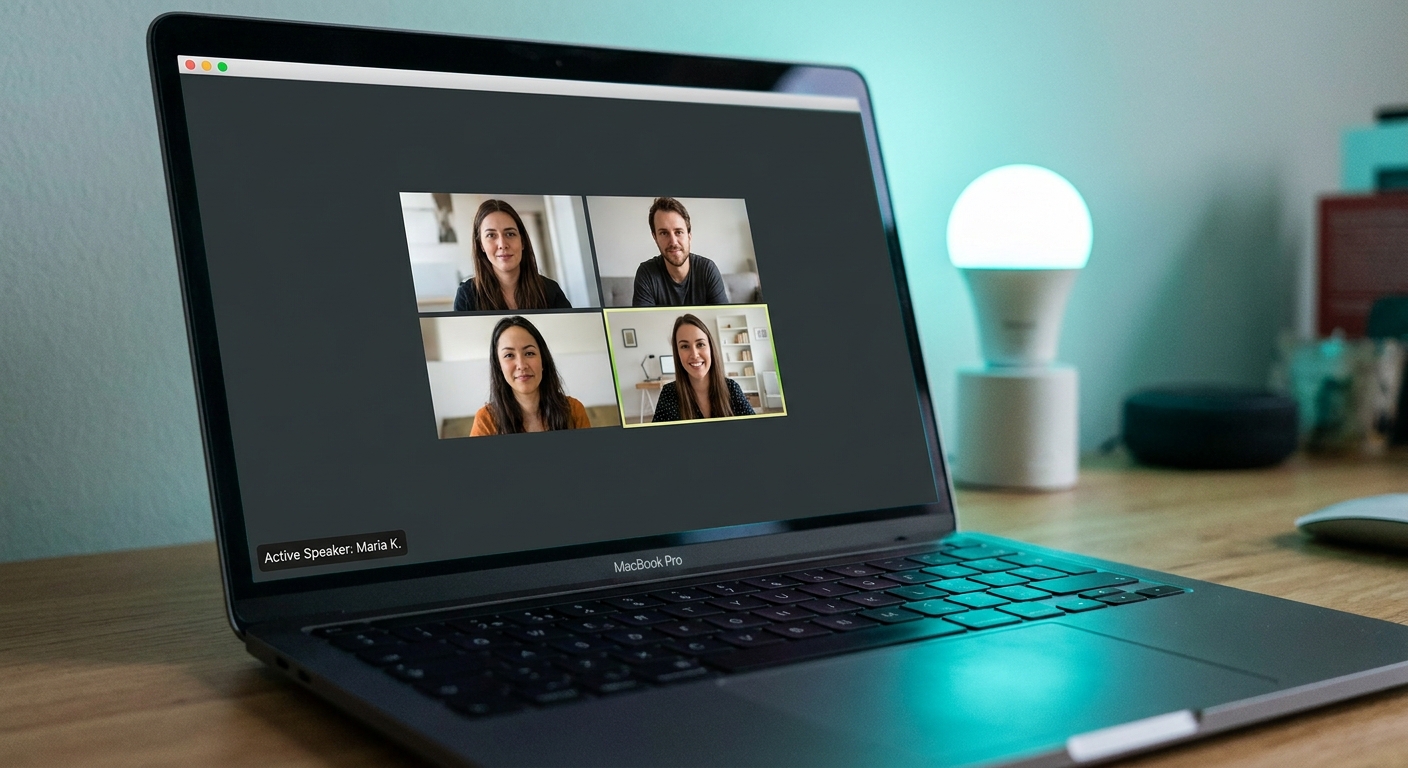 Clean video call interface with no recording bot visible as a participant