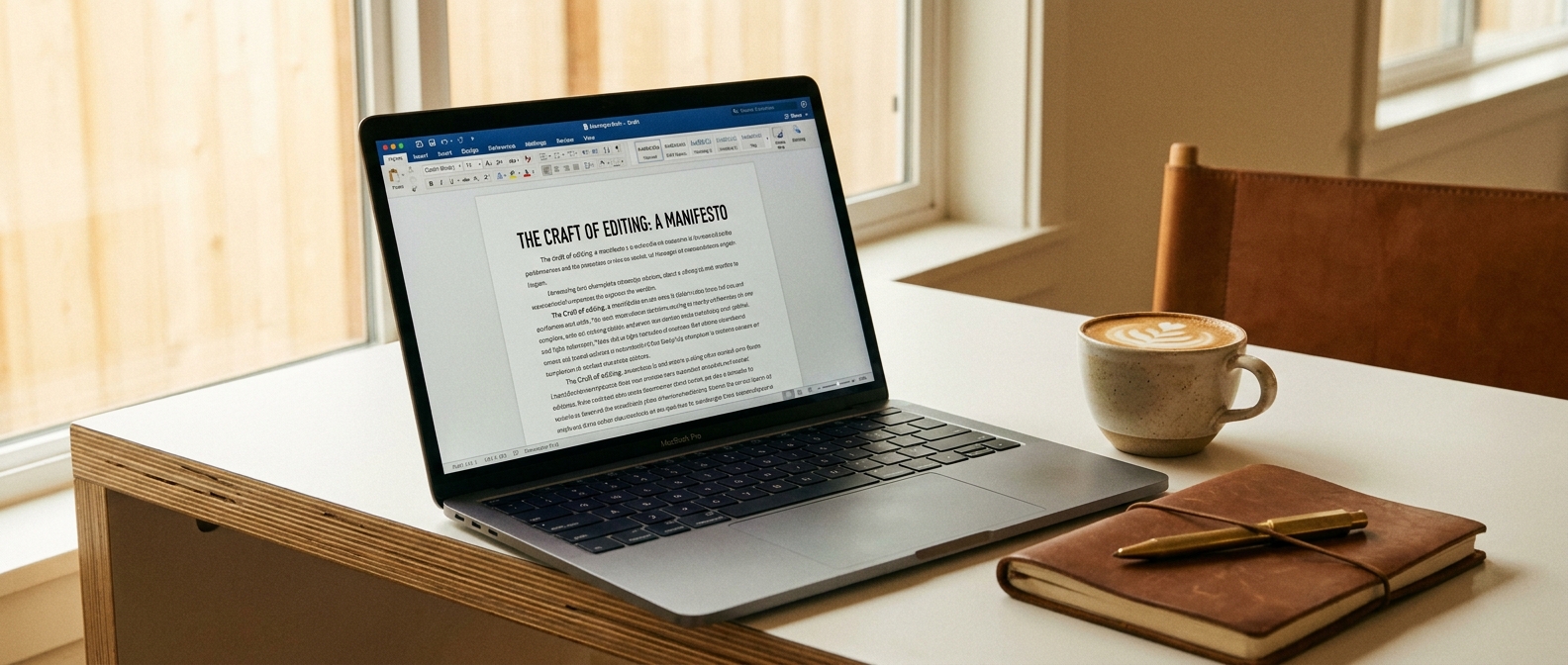 Polished first draft produced from a client brief using three AI tools