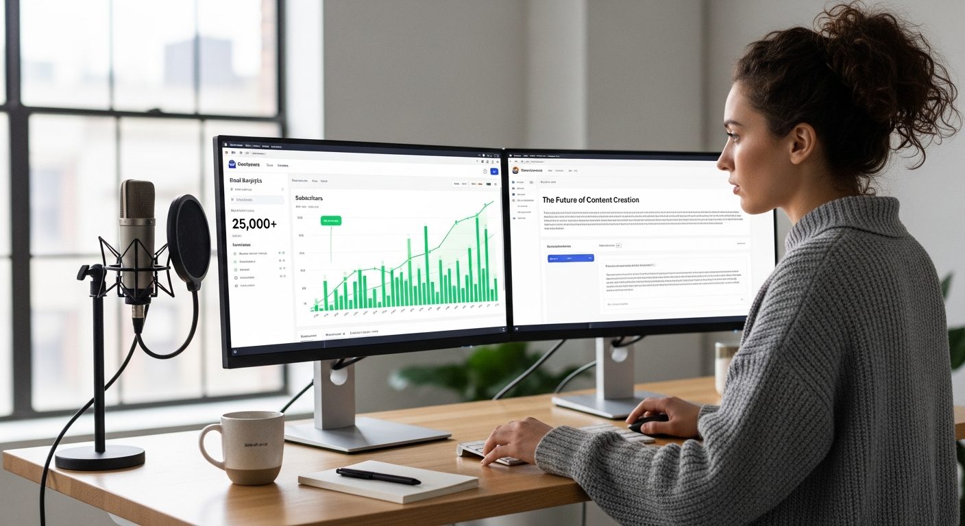 How to Build a Newsletter from Zero to 1,000 Subscribers Using AI Content and Kit
