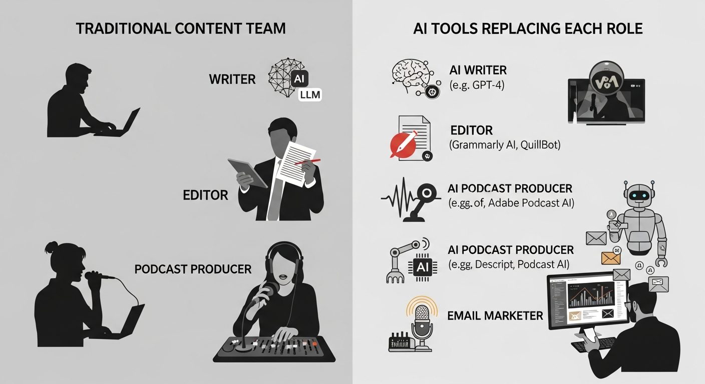 The Freelancer's AI Content Stack: 4 Tools That Replace a Full Production Team