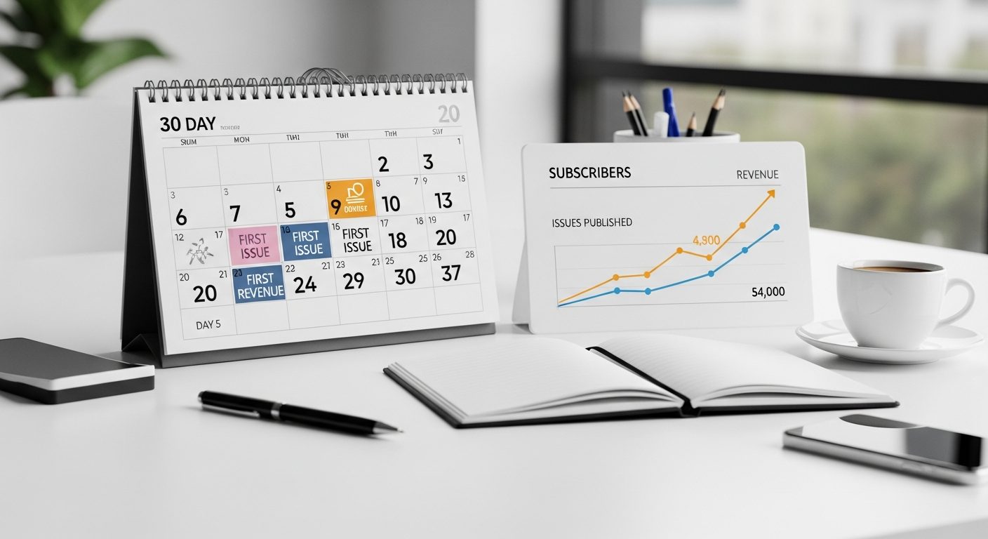 How to Set Up a Passive Income Stream with a Newsletter in 30 Days