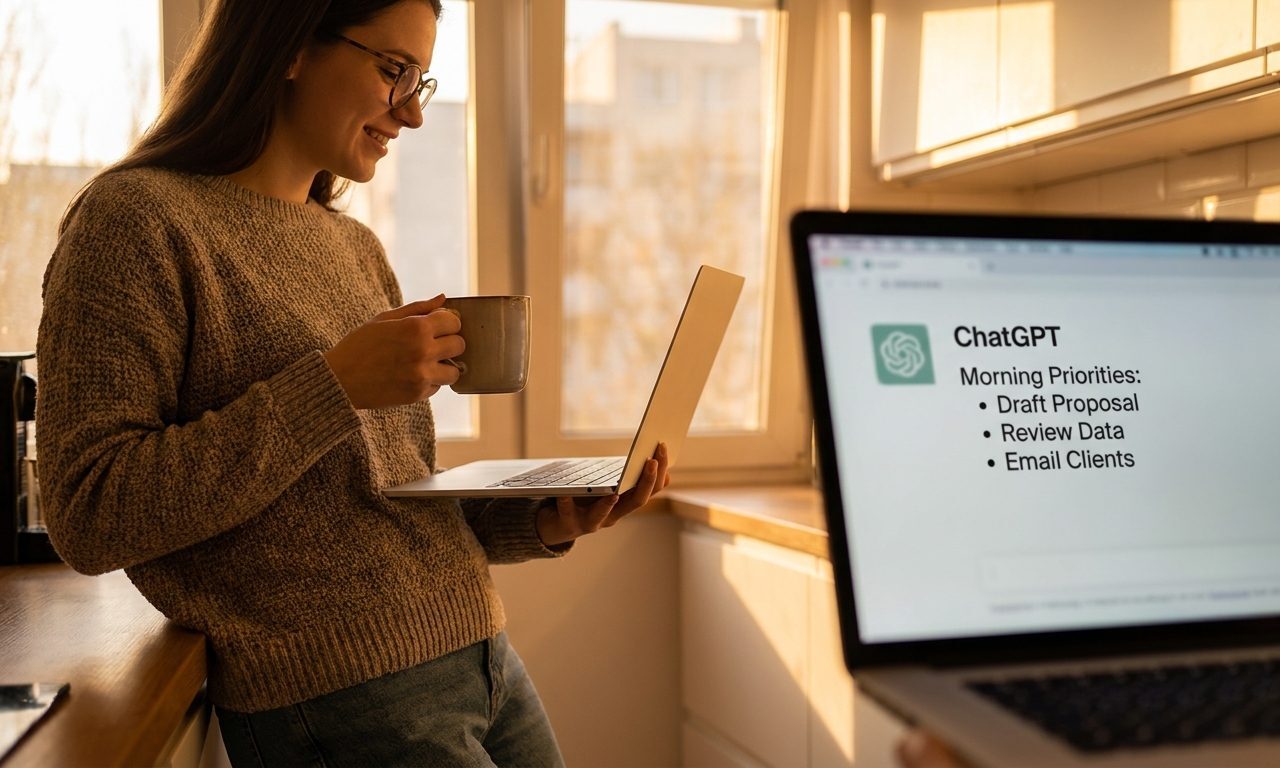The ChatGPT Morning Routine That Saves Me 90 Minutes Every Day