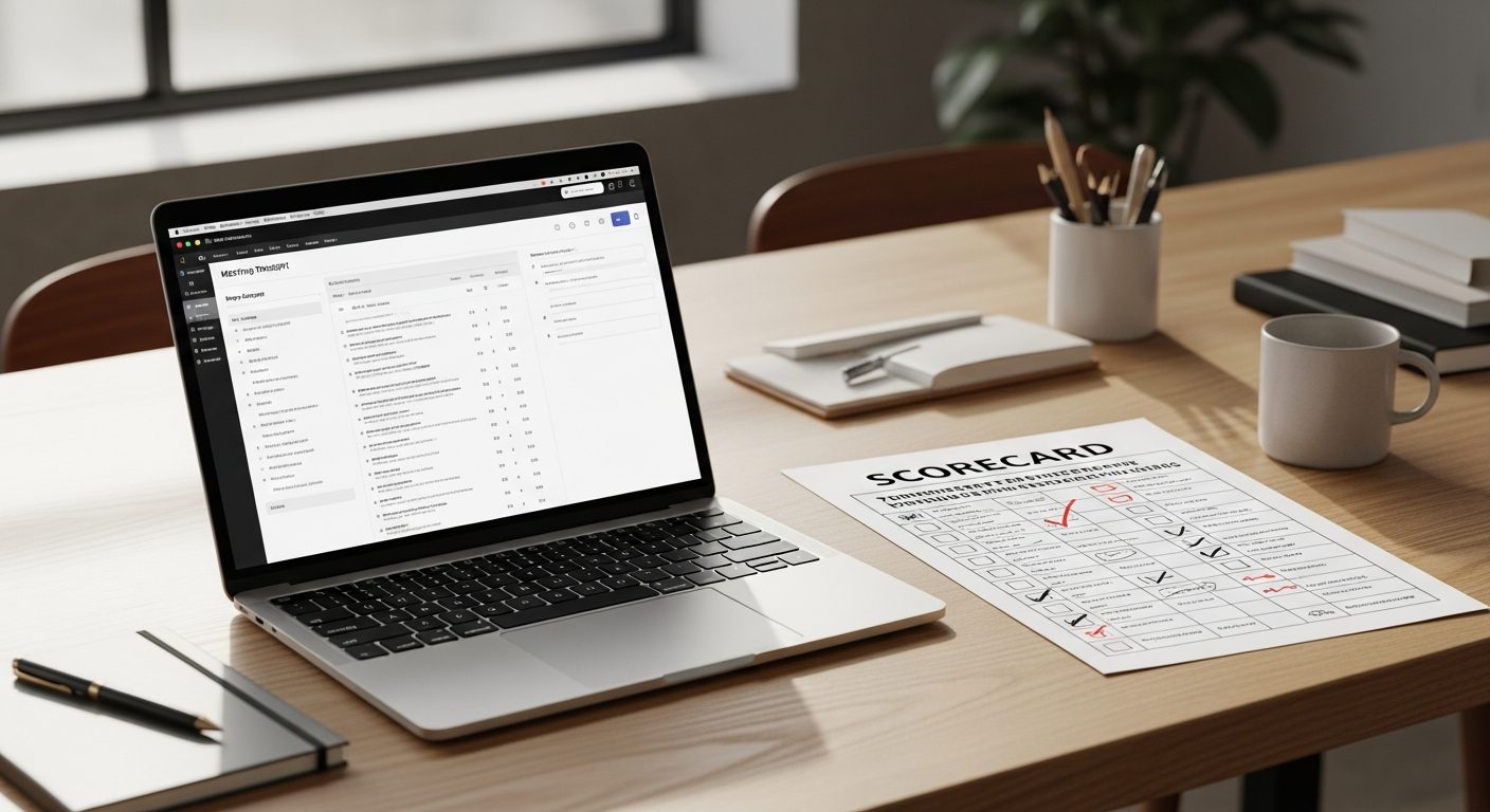 How to Score a Deal Against MEDDPICC Using Your Call Transcripts and AI